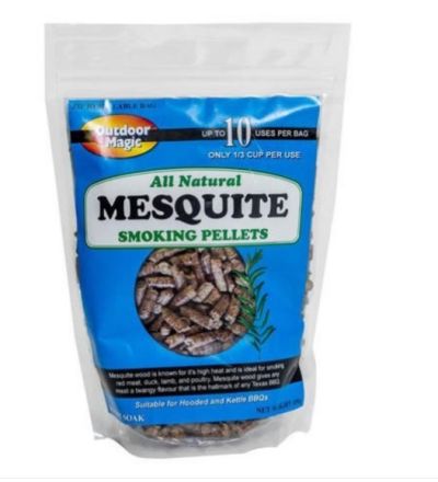 OUTDOOR MAGIC Natural Mesquite Smoking Pellets 450g