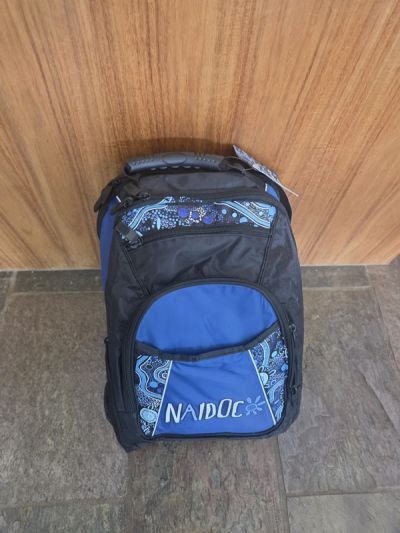 NAIDOC 23 litre Backpack - Blue and Black