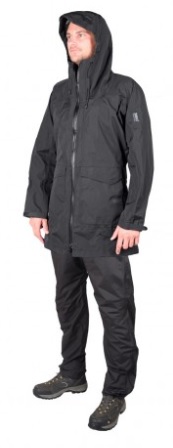 360 Degress Nimbus Adult Waterproof Jacket in Black - XS only