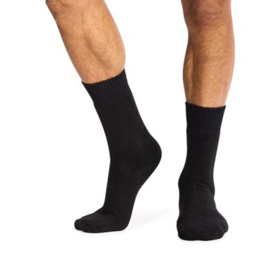 OVERLANDER Bushwalker 72% Merino Sock - Black