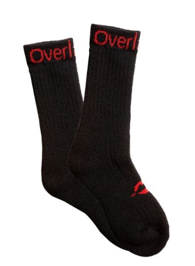 OVERLANDER Outback Sock Size XLARGE US 11-14 - Black