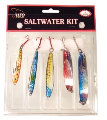 JURO Saltwater Lure Kit 5 pieces