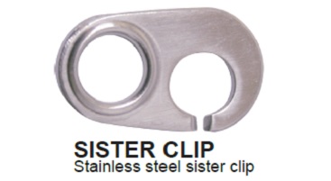 AXIS Stainless Steel Sister Clip