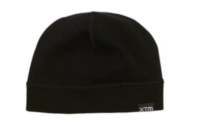 XTM Merino Skull Flat Seam Beanie - Black