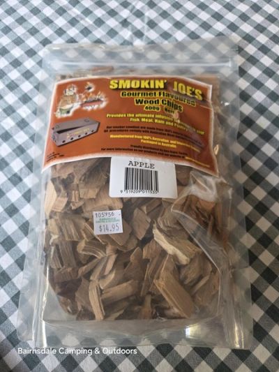 SMOKIN JOES Gourmet Flavoured Wood Chips - Apple 400g
