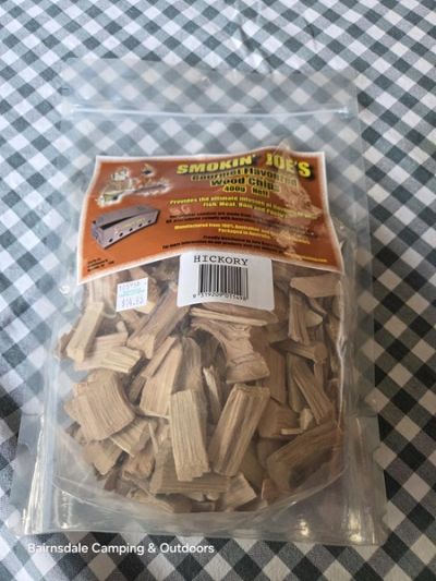 SMOKIN JOES Gourmet Flavoured Wood Chips - Hickory 400g