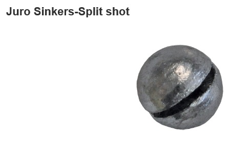 JURO Soft Split Shot Sinker