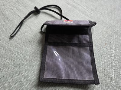 SUN DOG Neck Passport Pouch