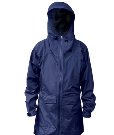 SHERPA Adults Trekker Long Length Trekker Rain Coat - Navy